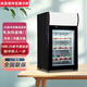 捷盛（JS）立式小型冷凍展示柜SD55側開(kāi)門(mén)冷藏冰淇淋冷柜玻璃門(mén)榴蓮臺式冰柜-25度保存冰箱 SD50黑色