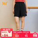 361°運動(dòng)褲子女春夏季短褲復古學(xué)生寬松休閑直筒針織高腰662519703-5