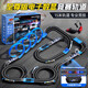 星云寶貝電動(dòng)賽車(chē)軌道車(chē)玩具男孩生日新年禮物兒童8-12四驅跑道遙控汽車(chē)10 頂配版 數顯電子屏【語(yǔ)音播報+炫酷燈光】軌道車(chē)15米