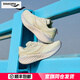 索康尼（SAUCONY）【彭于晏同款】勝利22跑步鞋女鞋 26春季新款低幫緩震專(zhuān)業(yè)運動(dòng)鞋 重磅上新/米紫色/輕松開(kāi)跑 36
