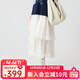 西町村屋（SETIROM）肌理感不規則擺裙女裝夏季新款法式長(cháng)款半身裙XHAB10721 米白 均碼