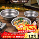 歐樂(lè )多（Olodo）純鈦湯盆食品級飯盆大湯碗大號酸菜魚(yú)盆大碗拉面盆環(huán)保金屬多用盆 99%純鈦盆【18cm】 抑菌保鮮