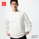 優(yōu)衣庫男裝女裝衛衣/長(cháng)袖運動(dòng)衫圓領(lǐng)休閑純色479797 475377 479797/01乳白色 L