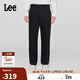 Lee25秋冬新品寬松版男款經(jīng)典斜紋布抓絨休閑褲
