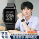 小米部依高中學(xué)生電子手表男款 青少年中高考試腕表 夜光鬧鐘防水運動(dòng)多功能潮流方形電子表男女生日禮物 【百搭黑 潮男】 靜音夜光+運動(dòng)防水+酷炫潮流
