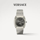 范思哲（VERSACE）手表男瑞士進(jìn)口高奢復古石英男表小方塊男士手表/新年禮物送男友 VE8F00524 【2+2四年聯(lián)?！? title=