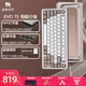 TickType塔塔次方現貨TickType機械鍵盤(pán)EVO75三模2.4G藍牙HiFi成品辦公游戲鋁坨坨FR4脆軸陽(yáng)極沙金