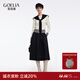 歌莉婭天絲套裝女2025新款秋季大方得體穿搭巨好看三件套裙1ECRAE700 05W米白 S