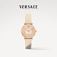 范思哲（VERSACE）手表女高奢時(shí)尚希臘回紋設計小牛皮石英女士手表/新年禮物送女友 VE1CA0323 【2+2四年聯(lián)?！? title=