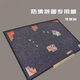 拼圖板拼圖墊毛氈板可折疊成人1000片加厚可折疊高級收納拼圖墊板 深灰底板+黑色邊框 60*80厘米