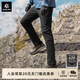 凱樂(lè )石（KAILAS）洛克PLUS軟殼褲戶(hù)外徒步男女耐磨運動(dòng)褲登山休閑加絨透氣保暖長(cháng)褲 玄青黑-男 KG2439308 S