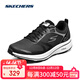 斯凱奇（Skechers）男鞋跑步鞋 GO RUN 春季男款輕便休閑鞋軟底緩震網(wǎng)面透氣運動(dòng)鞋