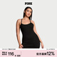 維多利亞的秘密 PINK 性感露背鏤空舒適光滑基礎運動(dòng)連衣裙睡裙 3XZR黑色 11247302 S