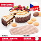 tescoma捷克 烘焙工具硅膠烤盤(pán)蛋糕模具 DELLA CASA系列華夫餅面包烤盤(pán) 海綿小西餅