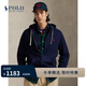 Polo Ralph Lauren 拉夫勞倫 男裝 經(jīng)典款RL起絨布連帽衫RL15608 410-海軍藍 S