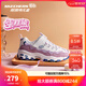 Skechers斯凱奇兒童蛋糕熊熊貓鞋女童時(shí)尚經(jīng)典老爹鞋百搭休閑鞋303951L 薰衣草色/LAV 34