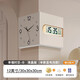 金畫(huà)板客廳轉角掛鐘新款鐘表掛畫(huà)雙面裝飾家用液晶表掛墻純色轉角時(shí)鐘 幸福時(shí)區B-12英寸/純電池供電（356天超長(cháng)續航）液晶款