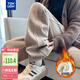 唐獅（TonLion）2025秋冬女加絨直筒休閑長(cháng)褲