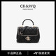 CK&WQ生日禮物女式2025超火斜挎包小香風(fēng)時(shí)尚菱格日常通勤手提單肩包 菱格款 黑色 無(wú)規格