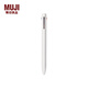 MUJI MUJI 3色三角圓珠筆 學(xué)生文具 8A63009 油性 黑 藍 紅 0.7mm