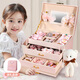 康百雀女孩生日禮物過(guò)家家玩具發(fā)飾禮盒化妝發(fā)夾發(fā)卡3-6-10歲新年禮物