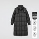5+（FivePlus）羽絨服女中長(cháng)款加厚冬季新款2025年羽絨服連帽過(guò)膝百搭保暖外套