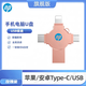 適用蘋(píng)果/安卓/華為/手機電腦U盤(pán)1TB type-c 多接口大容量安卓電腦通用高速四合一外置優(yōu)盤(pán)正品 玫瑰金 2TB