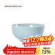 龍泉青瓷米飯碗陶瓷新款創(chuàng  )意中式餐具家用加厚吃飯碗大號面湯碗喝粥碗小碗 5.5英寸粉青碗
