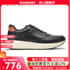 ROCKPORT樂(lè )步休閑鞋男士高端商務(wù)鞋子秋冬新款頭層牛皮透氣通勤軟底男皮鞋 黑色【頭層牛皮】 43