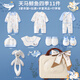 鵬優(yōu)嬰兒衣服純棉新生兒禮盒套裝春秋薄初生馬寶寶剛出生待產(chǎn)包滿(mǎn)月禮 11件套天馬鯨魚(yú)四季款行李箱裝 59cm (建議0-3個(gè)月)