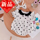 G.duck嬰兒衣服夏裝新生兒包屁衣女寶寶連體衣滿(mǎn)月百天薄款吊帶夏季哈衣 【波點(diǎn)包屁衣】送頭花 73cm