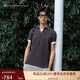 Tommy Hilfiger【輕柔感】夏男珠地網(wǎng)眼商務(wù)純色修身短袖T恤翻領(lǐng)POLO