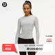 lululemon丨Rulu 女士跑步長(cháng)袖 T 恤 *Ref 透氣 芯吸 LW3GI6S 水滴銀 L /10