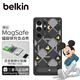 貝爾金（BELKIN）適用于三星S25 ultra手機殼 S25 ultra全包磁吸手機殼 Samsung S25 ultra手機保護套 黑金米奇