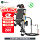 五匹摩托車(chē)手機支架電動(dòng)車(chē)支架導航減震手機支架彩甲甲殼九號小牛無(wú)線(xiàn)充電15W防震防抖支架 彩甲支架+無(wú)線(xiàn)充電（備注球頭）