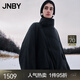 JNBY/江南布衣【防潑水】冬羽絨服女寬松立領(lǐng)新中式外套5O0C13310 001/本黑 S