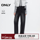ONLY2025秋季新款松弛慵懶高腰九分褲男友褲牛仔褲女|125349022 J0Z牛仔灰 S S標準褲長(cháng)