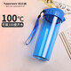 特百惠（Tupperware）茶韻500ML塑料杯男女士學(xué)生夏季運動(dòng)水杯子戶(hù)外便攜大容量 純凈藍