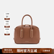山水集包包女包保齡球包單肩斜跨手提包2025新款小眾高級感圣誕禮物 棗駒棕