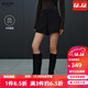 艾諾絲雅詩(shī)【商場(chǎng)同款】2025冬季新款通勤摩登高腰A字短褲休閑褲女41023022 黑色 2XL
