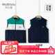 努比屋兒童馬甲中大童春秋背心男童搖粒絨寶寶馬夾雙面穿男生坎肩