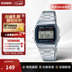 卡西歐（CASIO）A158W小方塊電子手表 休閑簡(jiǎn)約鋼帶防水學(xué)生男士小銀表情侶男女款 A158WA-1DF