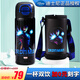 迪士尼（Disney）兒童保溫杯3-6-12歲上學(xué)專(zhuān)用316男女小孩學(xué)生雙飲直飲吸管保溫壺 升級雙飲款+杯套 520ml 鋼鐵俠6296 316不銹鋼