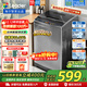 海爾（Haier）波輪洗衣機全自動(dòng) 8公斤大神童 小型租房家用大容量 洗脫一體除螨抗菌智能預約省水省電洗衣機 8公斤洗脫一體+15分鐘速洗+桶自潔+去污風(fēng)暴洗