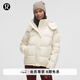 lululemon丨Wunder Puff 女士羽絨外套 LW4BWRS 淺象牙白 M /8