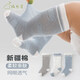 成長(cháng)寄寶寶襪子夏季薄款網(wǎng)眼中筒男寶0-3月純棉透氣夏天嬰兒長(cháng)筒防蚊襪