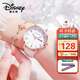 迪士尼（Disney）女士手表時(shí)尚雙日歷少女腕表初中高中學(xué)生考試手表女圣誕禮物