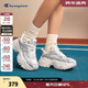 Champion冠軍老爹鞋25秋冬新款星云千層男女情侶運動(dòng)戶(hù)外低幫鞋子 銀色（女款） 36 (225mm)