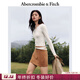 Abercrombie & Fitch【百搭V領(lǐng)T】小麋鹿圖案打底內搭上衣25秋季女裝139-5849 白色 M (165/96A)