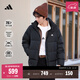 adidas 戶(hù)外保暖鴨絨羽絨服男女同款秋冬阿迪達斯官方輕運動(dòng)   黑色(推薦選大一碼)   S